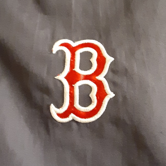 💕 Boston Red Sox windbreaker full zip rhinestones Sm - Picture 2 of 16